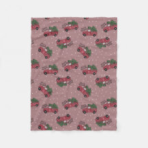 Frohe Weihnachten Vintager Red Truck