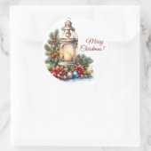 Frohe Weihnachten Vinyl Sticker (Tasche)