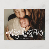 Frohe Weihnachten Vollblut Foto (Vorderseite)