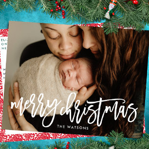 Frohe Weihnachten Vollblut-Foto