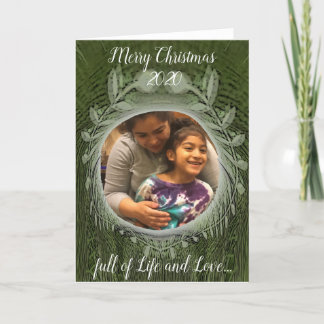 Frohe Weihnachten...voller Leben und Liebe... Holi Karte