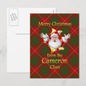 Frohe Weihnachten vom Cameron Clan (Vorne/Hinten)