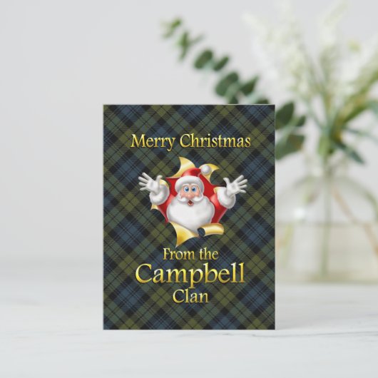Frohe Weihnachten vom Campbell Clan (Stehend Vorderseite)