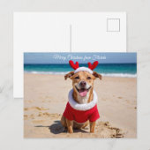 Frohe Weihnachten vom Florida-Strand (Vorne/Hinten)