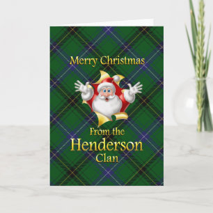 Frohe Weihnachten vom Henderson-Clan