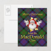 Frohe Weihnachten vom MacDonald Clan (Vorne/Hinten)
