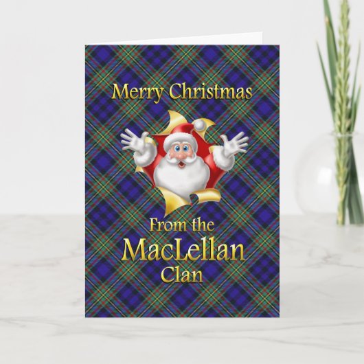 Frohe Weihnachten vom MacLellan Clan (Vorderseite)