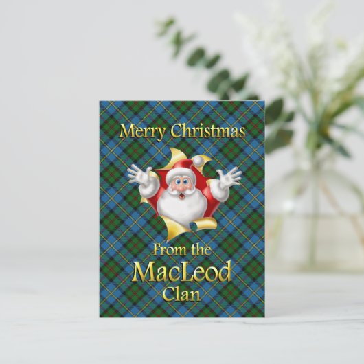 Frohe Weihnachten vom MacLeod Clan (Stehend Vorderseite)