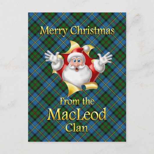 Frohe Weihnachten vom MacLeod Clan (Vorderseite)