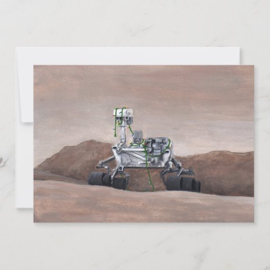 Frohe Weihnachten vom Mars (Vorderseite)