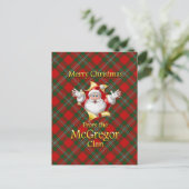 Frohe Weihnachten vom McGregor Clan (Stehend Vorderseite)
