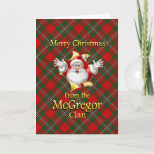 Frohe Weihnachten vom McGregor Clan