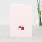 Frohe Weihnachten vom Nordpol (Rückseite)