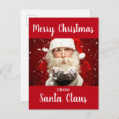 Frohe Weihnachten vom Weihnachtsmann (Vorne/Hinten)