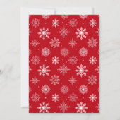 Frohe Weihnachten vom Weihnachtsmann ADD NAME Card (Rückseite)