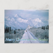 Frohe Weihnachten von Alaska Postcard (Vorderseite)