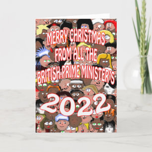 Frohe Weihnachten von allen britischen Premiermini