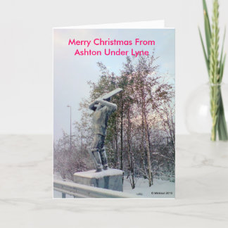 Frohe Weihnachten von Ashton unter Lyne