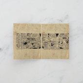 "Frohe Weihnachten von Betty Brown" Karte (Innenseite)