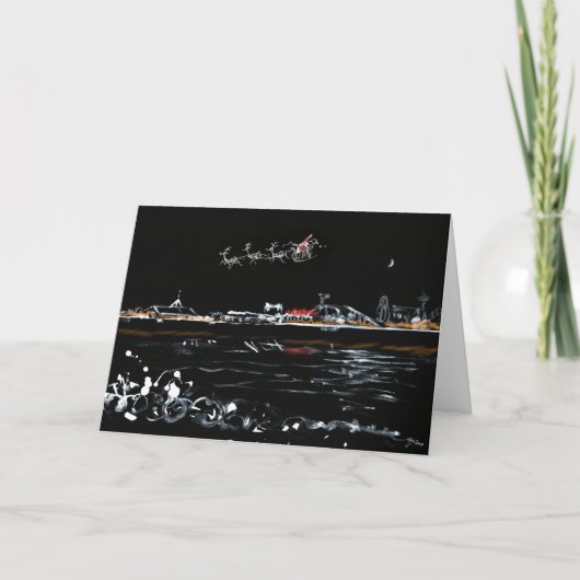 Frohe Weihnachten von Brighton (Vorderseite)