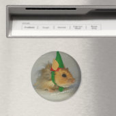Frohe Weihnachten von Chuck the Elf Magnet (In Situ (Geschirrspüler))