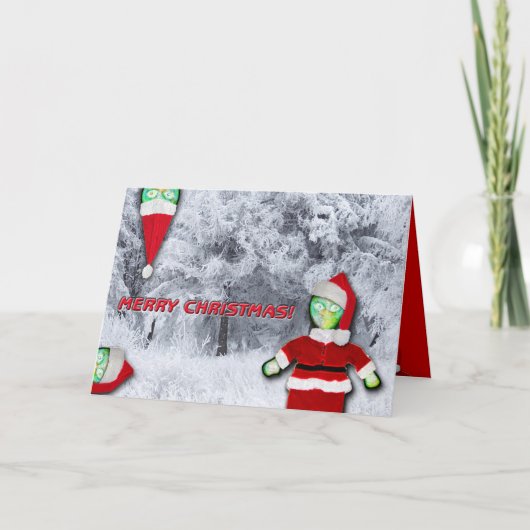 Frohe Weihnachten von den Außerirdischen! (Vorderseite)