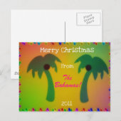 Frohe Weihnachten von den Bahamas! (Vorne/Hinten)