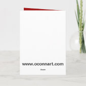 Frohe Weihnachten von den drei klugen Schafen (Rückseite)