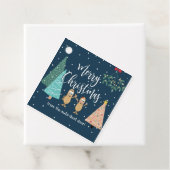 Frohe Weihnachten von den Nüssen nebenan! Geschenkanhänger (Beispiel)