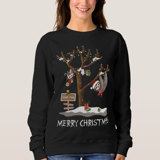 FROHE WEIHNACHTEN von den TRÄGHEITS-POLE-Frauen Sweatshirt (Vorderseite)