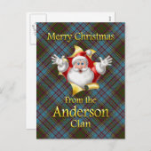 Frohe Weihnachten von der Anderson Clan (Vorne/Hinten)