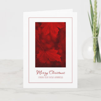 Frohe Weihnachten von der neuen Adressen-Karte
