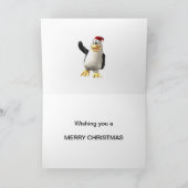 Frohe Weihnachten von der Pinguin-Gang (Innenseite)