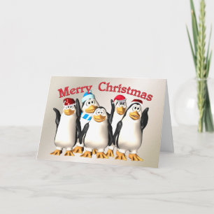 Frohe Weihnachten von der Pinguin-Gang