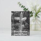 Frohe Weihnachten von der Wüste (Stehend Vorderseite)