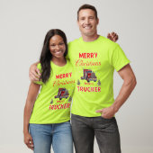 Frohe Weihnachten von einem Lastwagen T-Shirt (Unisex)