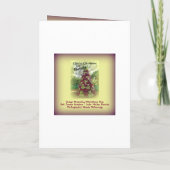 Frohe Weihnachten von Florida Bromeliad Tree (Rückseite)