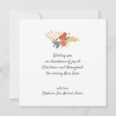 Frohe Weihnachten von Florida Strawberry Wreath (Rückseite)