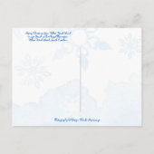 Frohe Weihnachten von Hilton Head Island Coastal Postkarte (Rückseite)