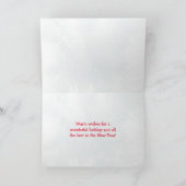 Frohe Weihnachten von Hilton Head SC Harbour Town (Innenseite)