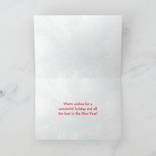 Frohe Weihnachten von Hilton Head SC Harbour Town (Innenseite)