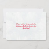 Frohe Weihnachten von Hilton Head SC Harbour Town (Rückseite)