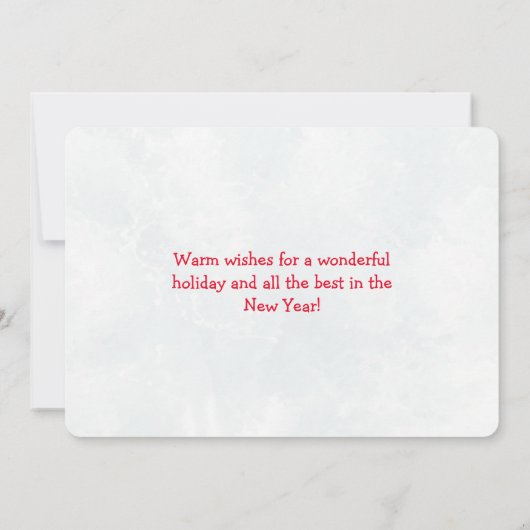 Frohe Weihnachten von Hilton Head SC Harbour Town (Rückseite)