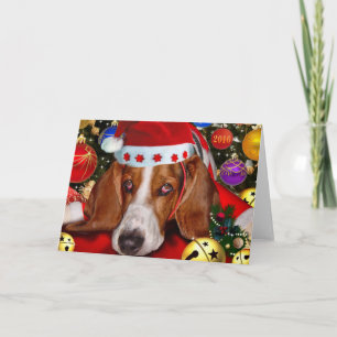 Frohe Weihnachten von Holmes Basset Hound