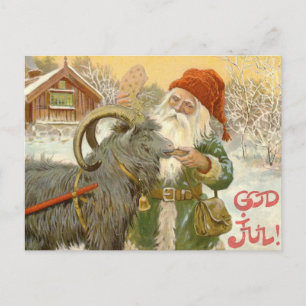 Frohe Weihnachten von Jenny Nystrom Postkarte