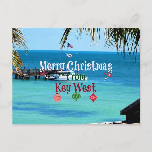 Frohe Weihnachten von Key West (Vorderseite)