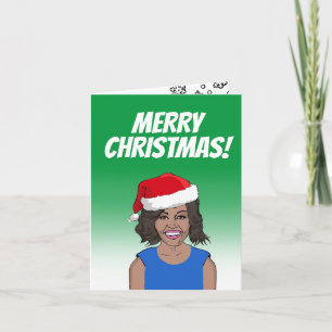 Frohe Weihnachten von Michelle Obama Karte