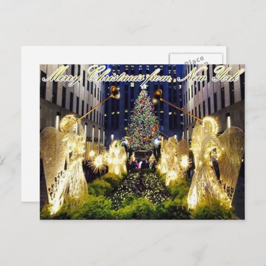 Frohe Weihnachten von New York (Vorne/Hinten)