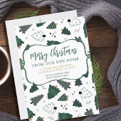 Frohe Weihnachten von New Zuhause Christmas Trees Ankündigung