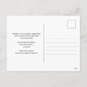 Frohe Weihnachten von New Zuhause Gold Green Movin (Rückseite)